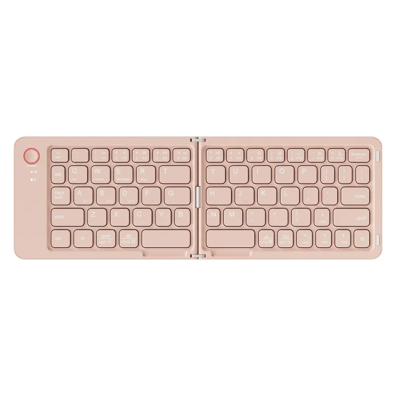 Clavier Bluetooth portable et pliable – Clavier sans fil compact pour Windows, Android, iOS, ordinateurs portables et tablettes_voghion.com