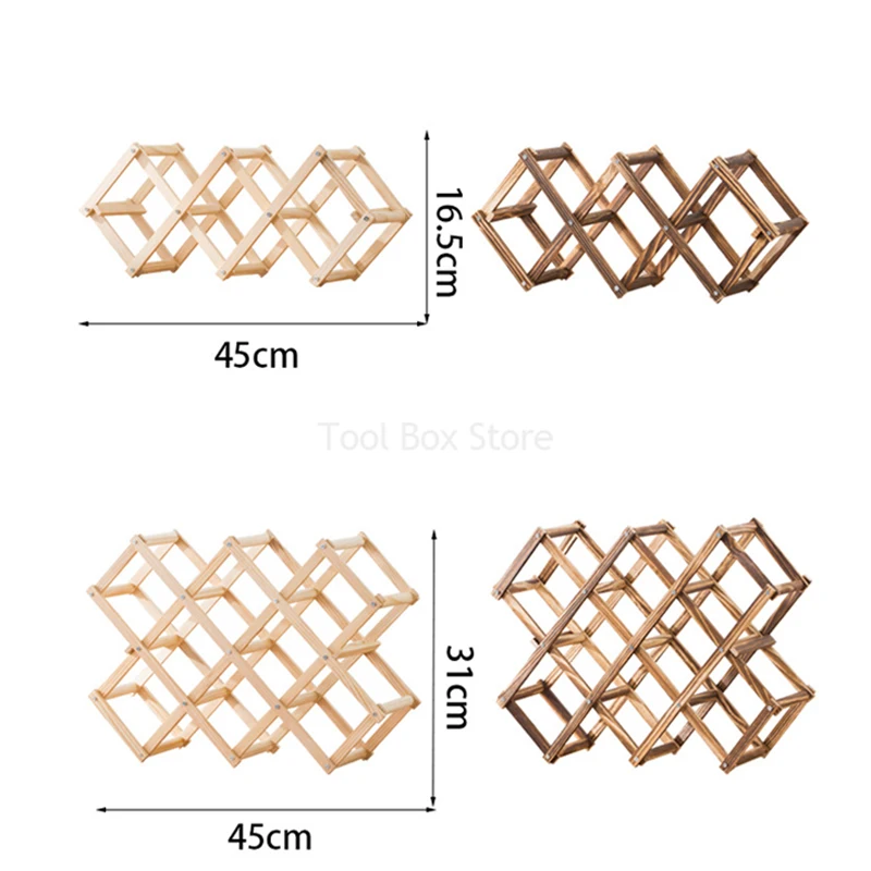 Foldable Wooden Wine Rack 4 | Foldable Wooden Wine Rack 3
