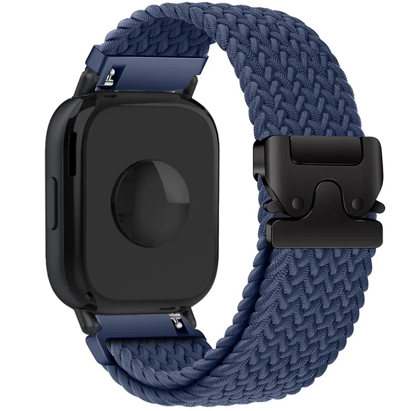 Nylon Braided Loop Strap with Parachute Buckle Bracelet Band - Versatile Accessory