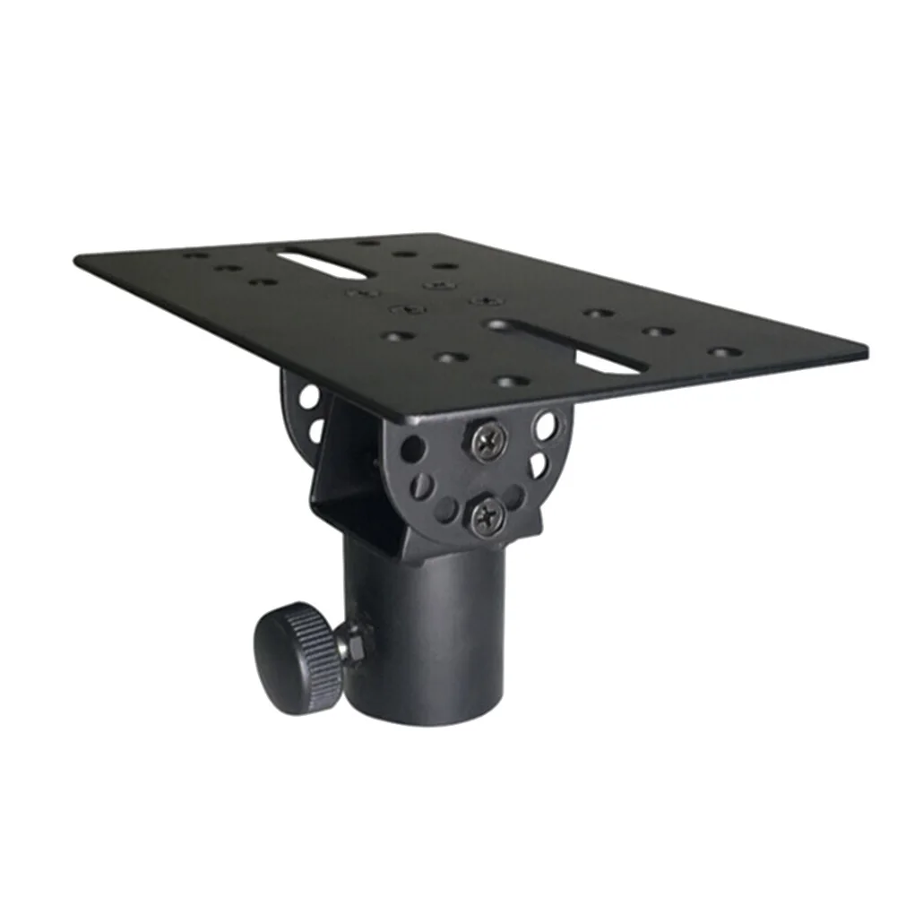 Tripod Stand Metal Mount Tripod Pole DJ Speaker Stand Adapter Top Cap Rotatable 35mm Sturdy Metal Construction Music Instruments