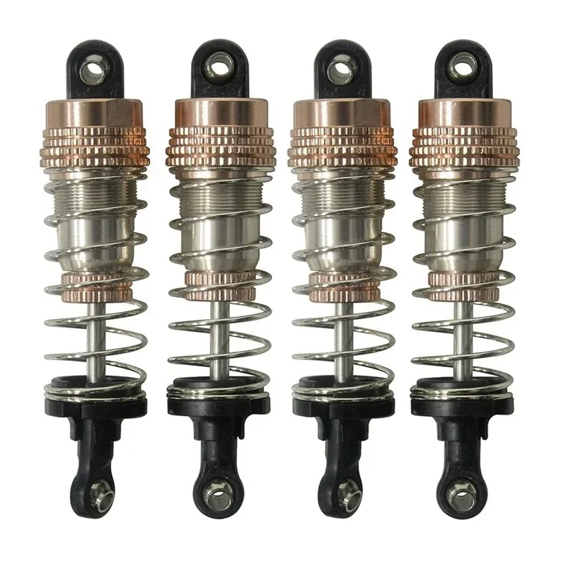 

4pcs Metal Shock Absorber Oil Damper for HAIBOXING HBX 16889 16889A 16890 16890A SG1601 SG1602 1/16 RC Car Parts Accessories