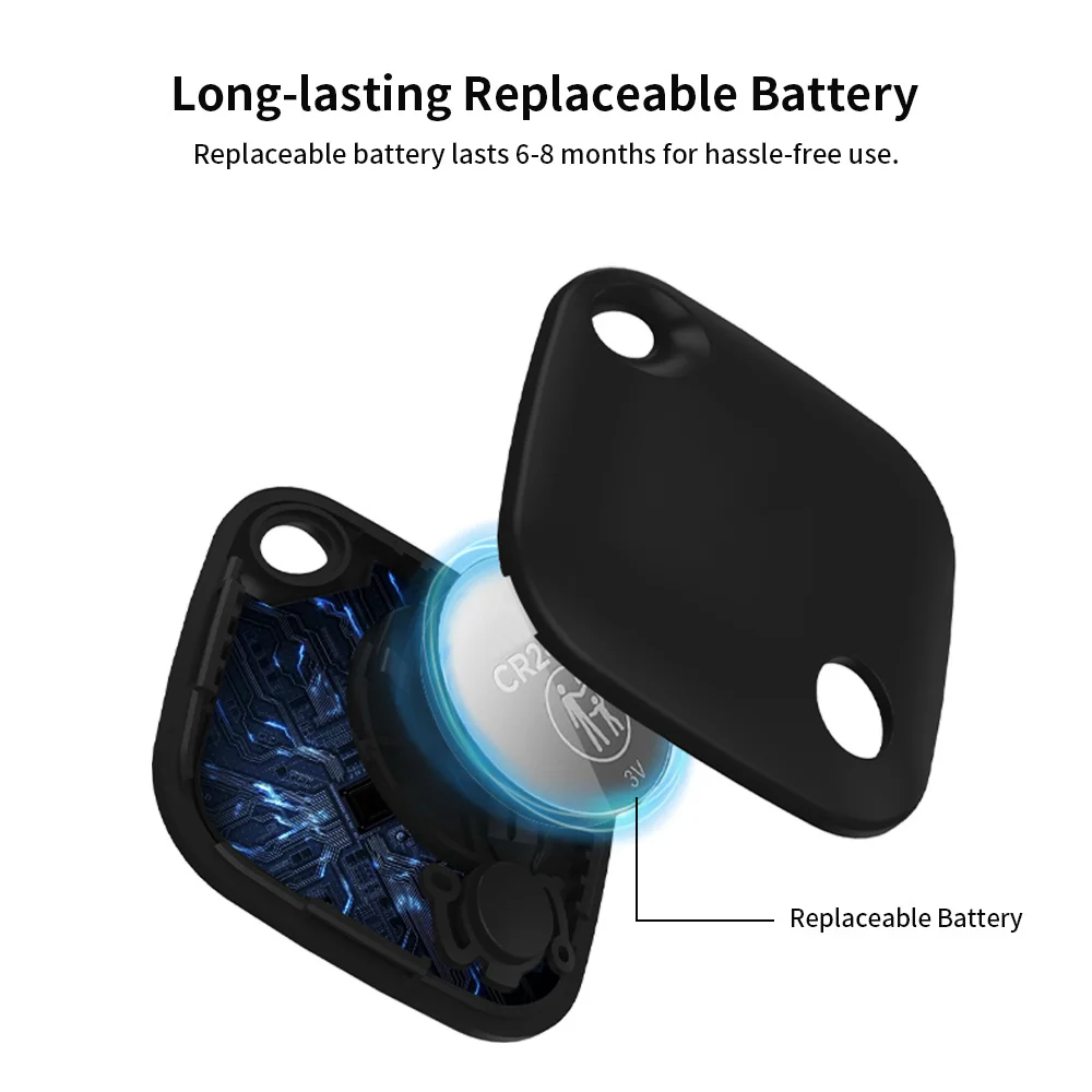 Bluetooth GPS Tracker with Google Find Hub App Integration - Anti-Loss Smart Tag
