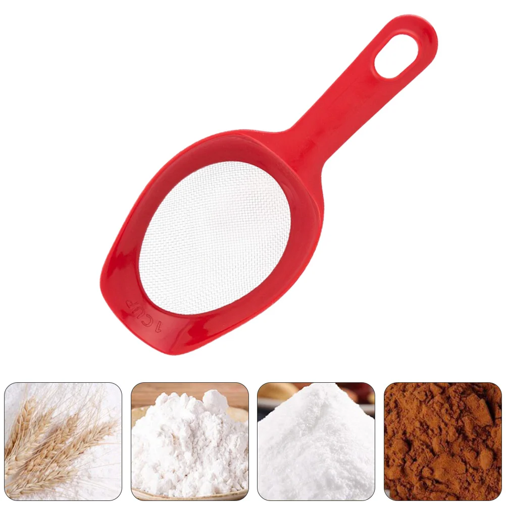 1pc Handheld Flour Filter Handheld Flour Sifter Baking Flour Sifter