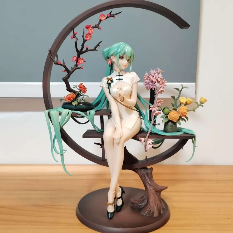 Myethos Original Hatsune Miku Anime Characters Figures Toys Model Ornaments Collection Christmas Birthday Gifts Desktop decorati