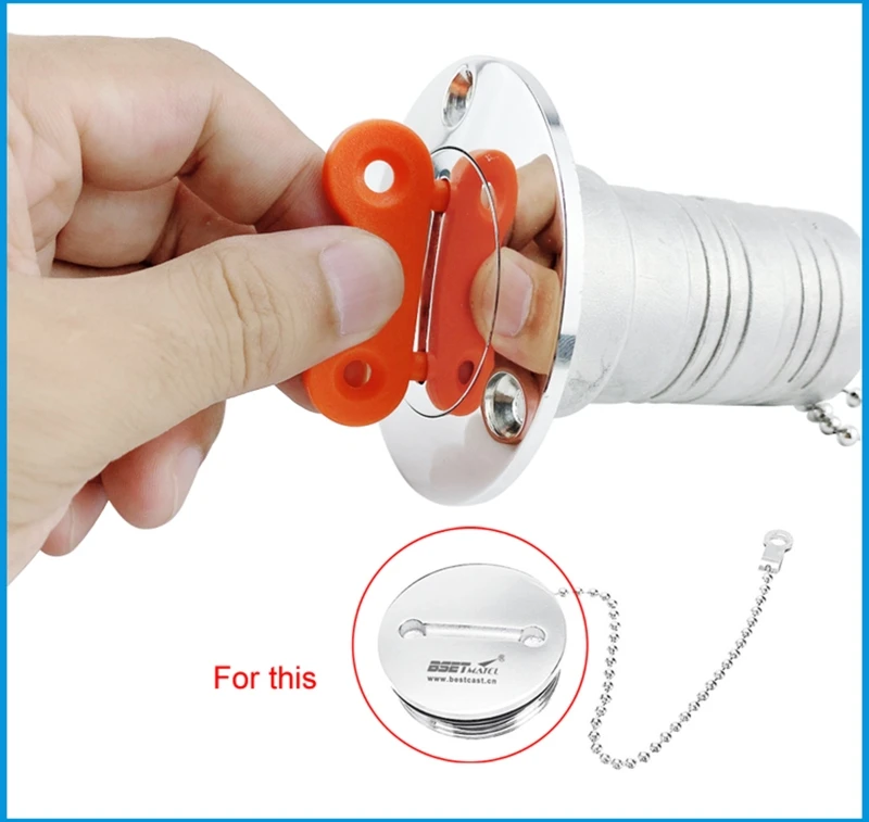 Marine Boat Yacht Nylon Fuel Water Gas Tank Filler Spare Key Marine Spare Keys Boating Equipment marine accessories marine hardware