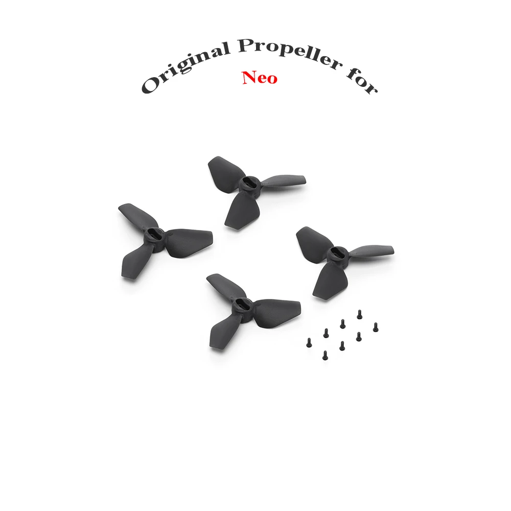 Original Propeller with Screws For DJI Neo Quick Blade Wing For DJI Neo Drone Repair Spare Parts drone propeller drone propellers drone propeller blades propeller replacement parts