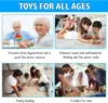 Pop Fidget Toys, Silicone Push Pop Bubble Toys for Kids and Adults Rainbow Fidget Poppers Square Octagon Heart Round Shape 3