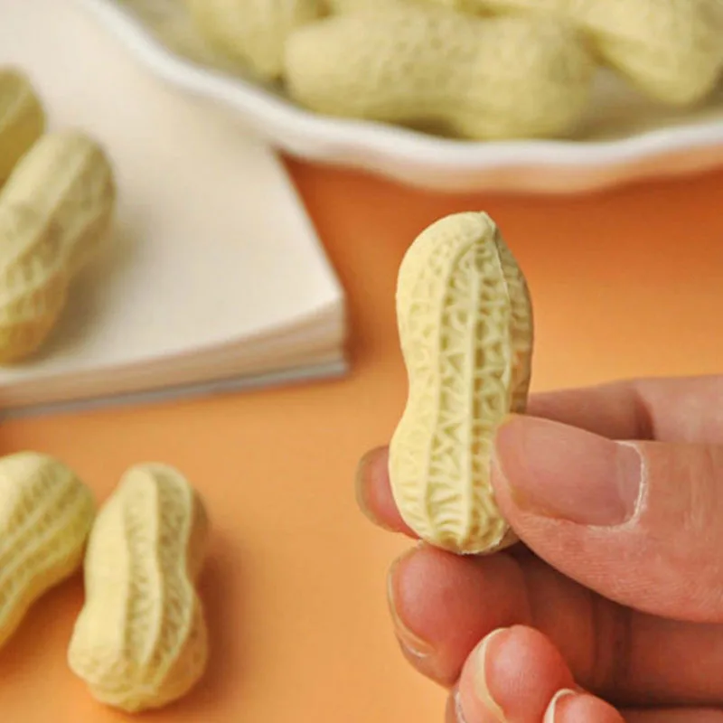 Cute Kawaii Peanut Eraser 1 Piece