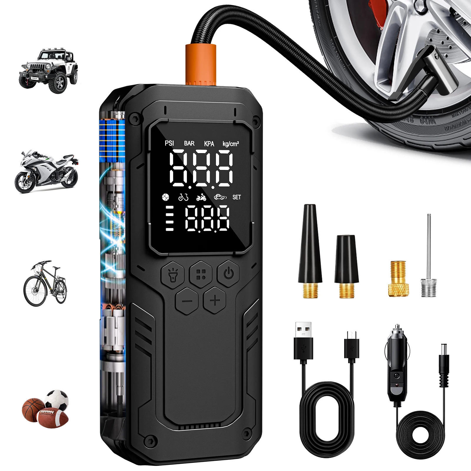 Portable 150 PSI Tire Inflator 1