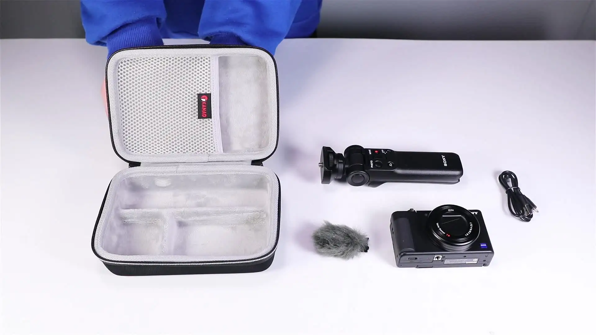 Xanad-カメラ用ハードケース,保護キャリングケース,収納バッグ,Sony