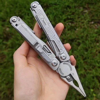 DAKOYU Folding Multitool Pliers DK20 in 1 Multi-functional Combination Tool Pliers Folding Scissors EDC Outdoor Equipment Swiss 1