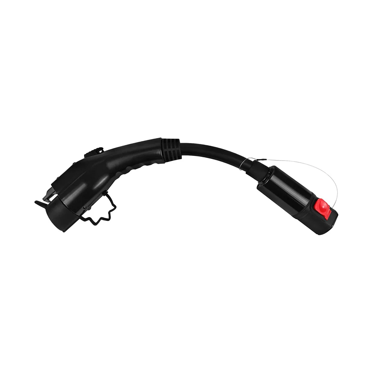 

J1772 EV Adapter, 60 Amp 250V AC, for High Powered Connector, Destination Charger, and Mobile Connector - Black