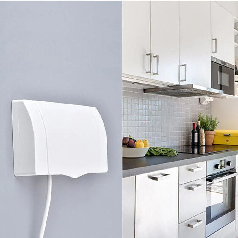 

86 Type Electric Plug Waterproof Cover Child Safety Double Connected Socket Box Self-adhesive Protector