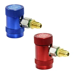 Quick Connector Adapter Kit for Auto AC Refrigerant Conversion - 2 Piece Set (2 PCS)