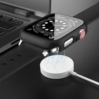 2 pièces verre trempé + couvercle pour boîtier de montre Apple 44mm 40mm 42mm 41mm 45mm PC protecteur d'écran pare-chocs iWatch série 9 8 7 6 5 3 se 4