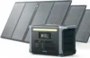 521 Portable Power Station Solar Generator 256Wh with 100W Solar Panel LiFePO4 Battery Pack 200W 6-Port PowerHouse 1