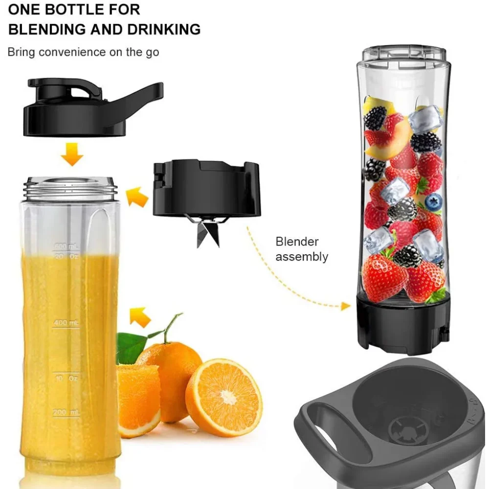 Personal Blender, Sboly Smoothie Blender Single Serve Small