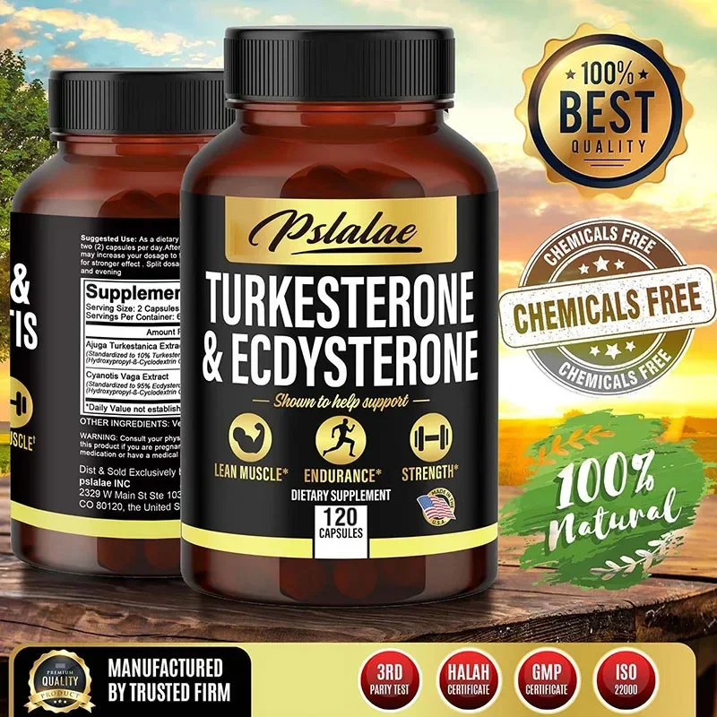 Turcosterone&Ecdysterone-Improves Exercise Endurance,High Intensity Exercise Supplementation,Muscle Mass and Lean Muscle Mass