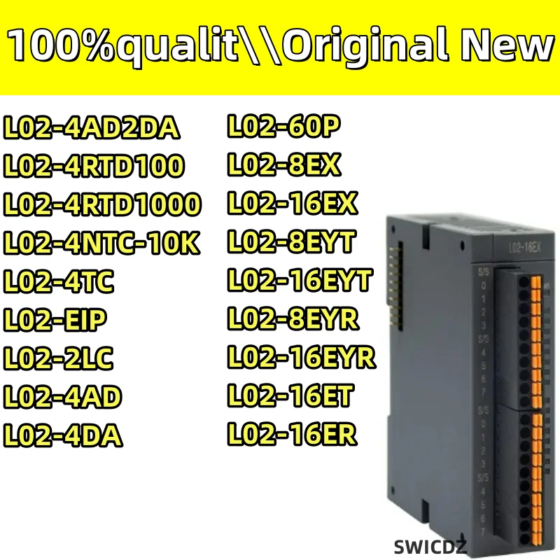 100% new original L02 programmable logic controller