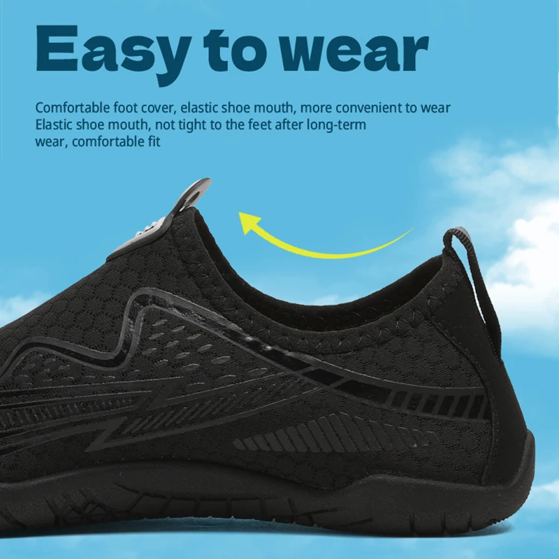 Summer Quick-Drying Beach Water Shoes Unisex Swimming Aqua Slippers Outdoor Activities Surfing on The Sea Five Finger Sandals 6