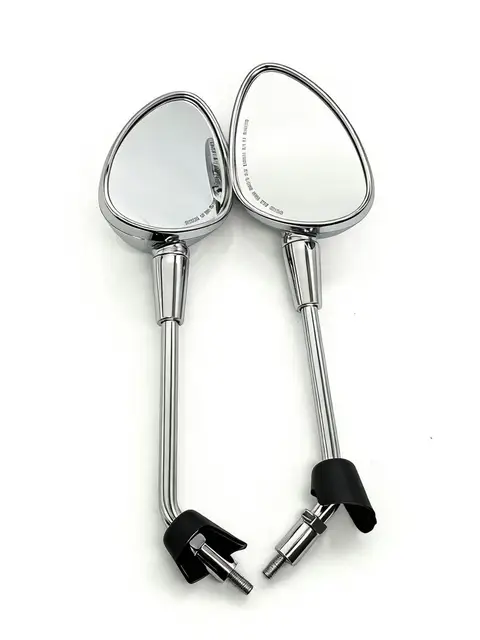 Scooter Mirrors for Vespa GTS HPE Sprint Primavera 50 125 150cc - 30MPH 45MPH Compatible for 2T 4T Electric Models