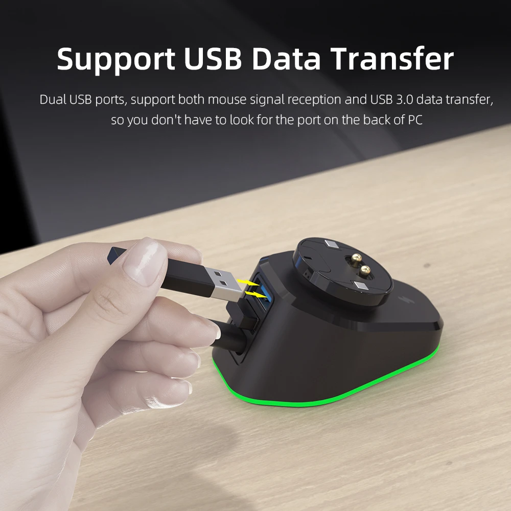 Wireless Mouse Charging Dock 2m Type C Charger Cable For Razer Viper Ultimate Multifunctional Mouse Charging Stand Mice Keyboards Accessories Aliexpress