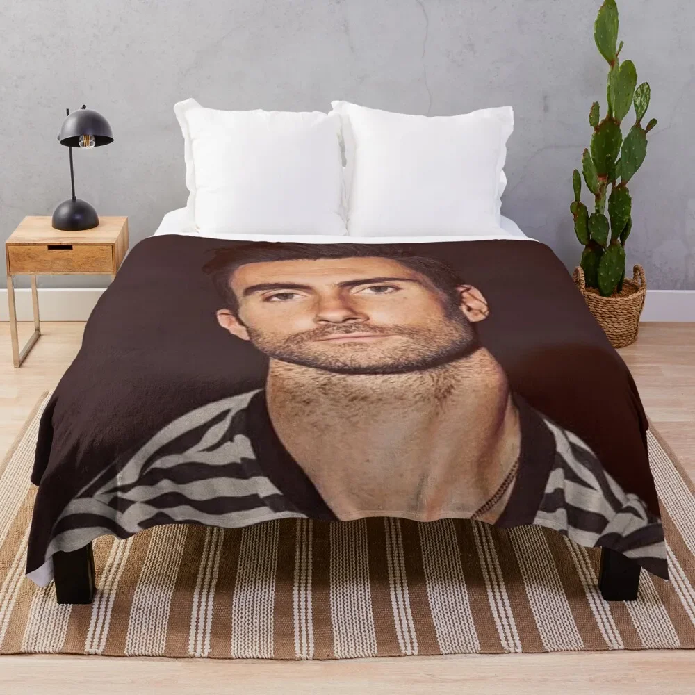 

adam levine Throw Blanket Furrys Thermal Soft Big Flannels Blankets