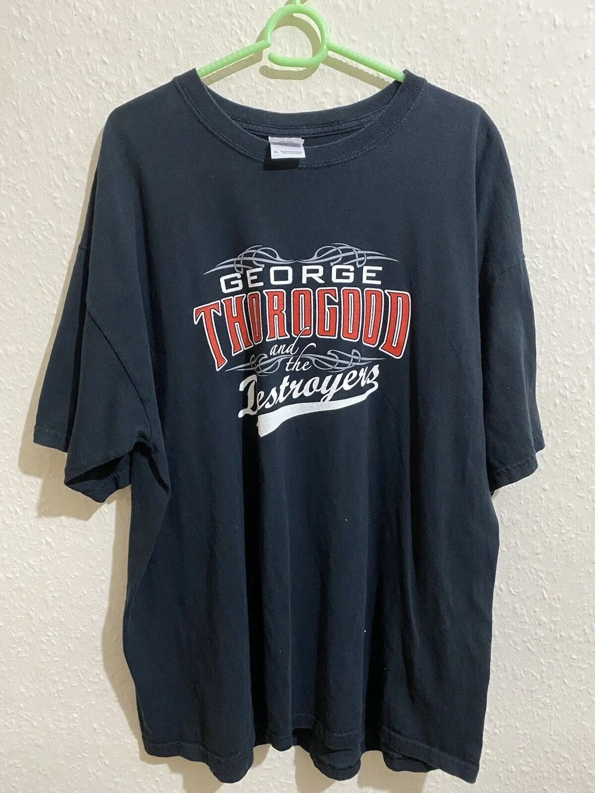 George Thorogood E The Destroyers One Bourbon One Scotch One Beer Shirt Xl