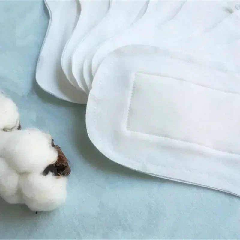 Menstrual Pads 5Pcs Reusable Thin Cotton Washable