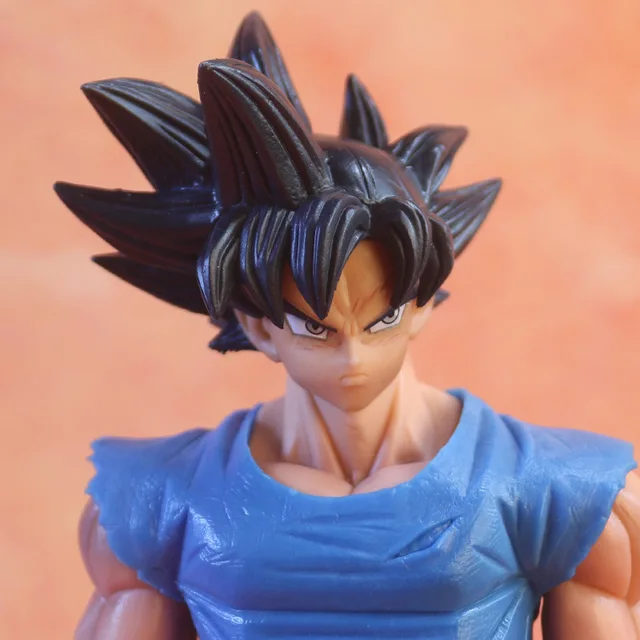 28cm super saiyan dragon ball son goku figuras de ação grandista nero goku  ultra instinto cabelo