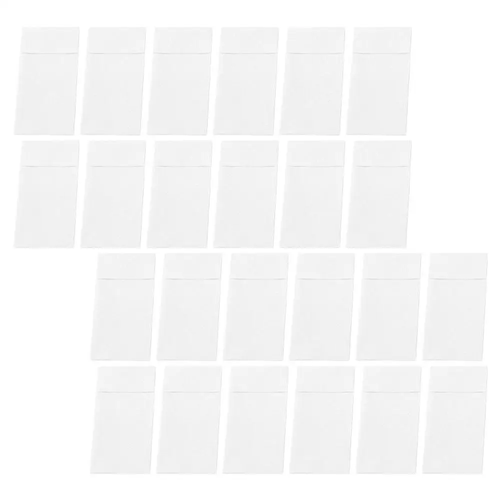50pcs White 40x40cm Thick Paper Napkins Disposable Knife Fork Pads for Hotel Party Bathrooms Guest Hand Towels Pocket Serviettes