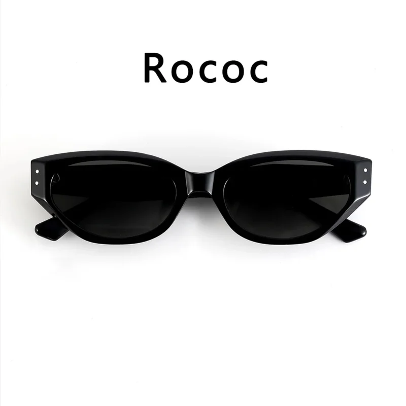 New GM Sunglasses Ruonan Same Eve Women UV-Proof Sunglasses Men's Retro Glasses Rococo 6