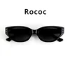 New GM Sunglasses Ruonan Same Eve Women UV-Proof Sunglasses Men's Retro Glasses Rococo 6