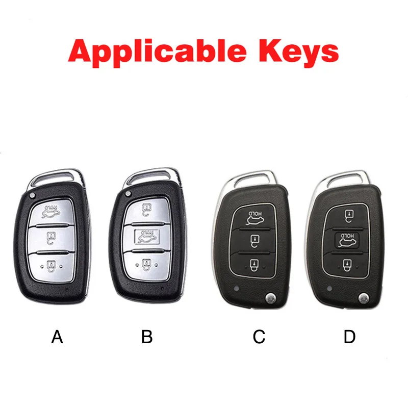 2022 nuova custodia per chiave a distanza per auto per Hyundai Tucson Sonata Santa Fe Elantra Accent Solaris Verna ix25 ix35 i20 i30 i40 - S94a6487d549546dea4b9b206a028af4fK