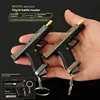 Mini Gun Charm 1:3 Removable Semi-Alloy Nylon TTI G34 Combat Master Glock Metal Model Keychain 3
