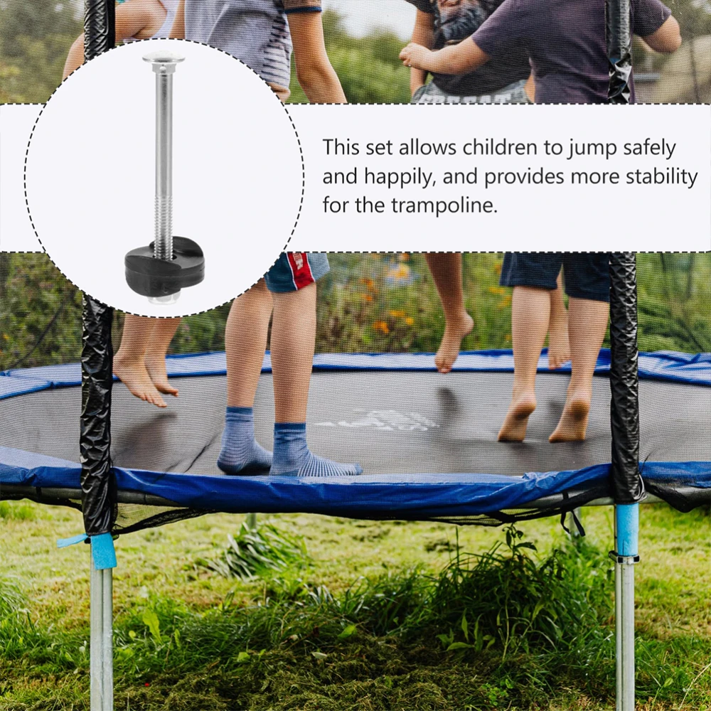 Description Picture 6 of item48Pcs Fixing Screws WearResistant Long Professional Trampoline Nut Children Playing DIN912 M2 M4 M5 M6 M8 A2 Stainless