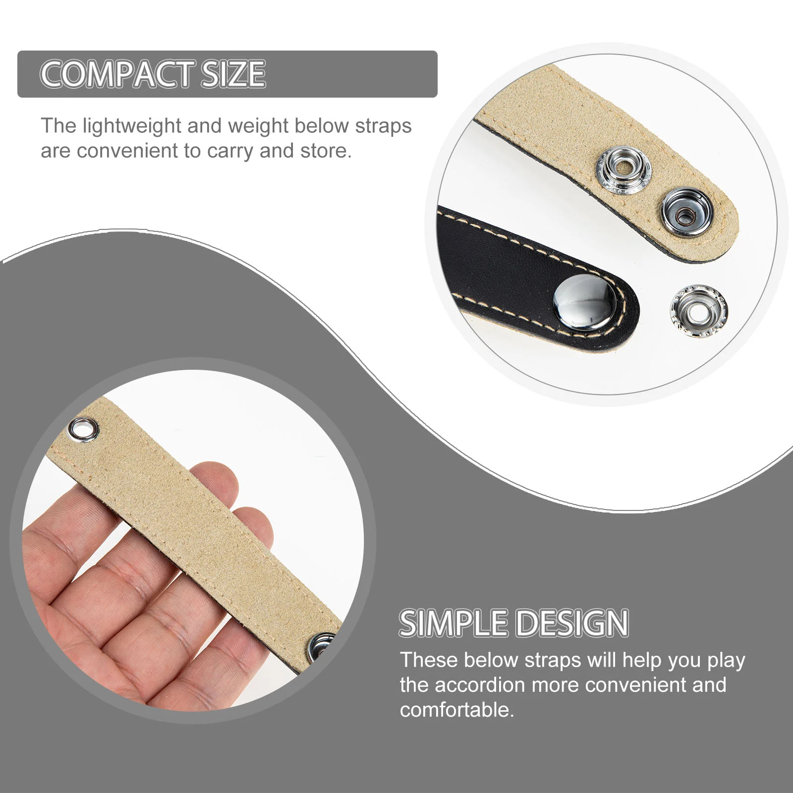 Accordion Bellows Accessories Accordion Buckle Bellows Belt Accessory Harness Leash Fittings Parts Universal Music Accessories Strap accordion bellows accessories