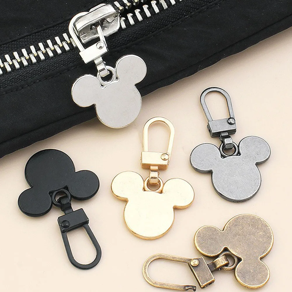 300Pcs Detachable Zipper Alloy Zipper Head Multi-functional Bag School Bag Clothes Universal DIY Sewing Craft