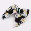 2pcs Kids Flowers Embroidery Large Bow Hair Clips Girls Daily Ponytail Decor Barrettes Children Party Fashion Hair Accessories 5