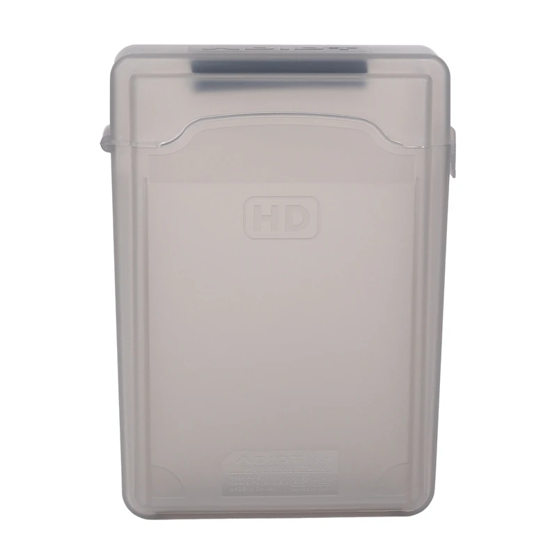 3.5" IDE SATA HDD Hard Drive Disk Plastic Storage Box Case Enclosure Cover 5 Pcs external hard drive case hard drive enclosure hard disk case hdd case enclosure