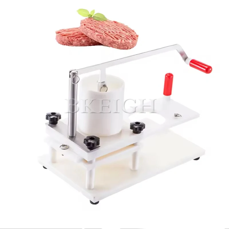 

Commercial Manual Hamburger Patty Forming Machine, Small Household Pork Patty Machine