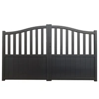 Simple and Main Gate Design Home/ Joint Aluminum Farm Gates Double Swing Gate 1