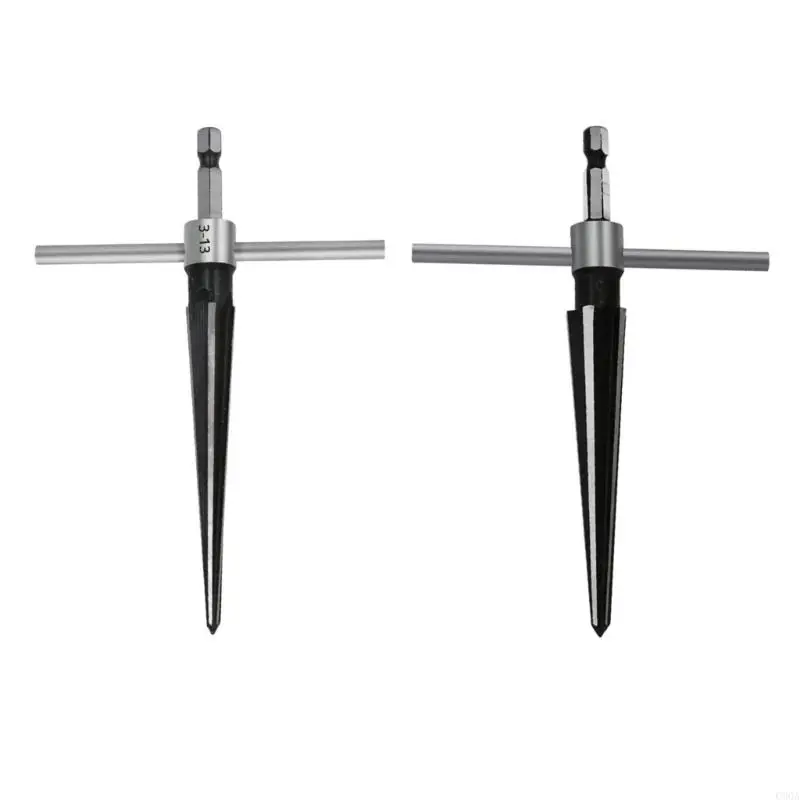 C90A Tapered Reamer T Handle Detachable Reaming Tool Achieve Clean and Accurate Holes Enlarge