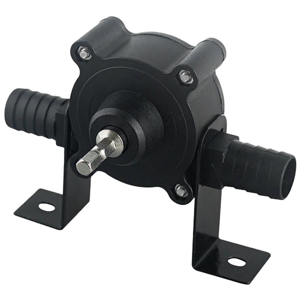 Electric Drill Pump Diesel Oil Fluid Water Pump Self-priming Drill-Powered Pump DC Pumping Machine Home Garden Outdoor Tool