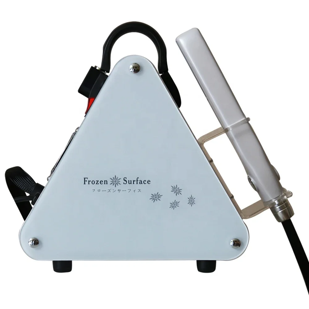 

Hair frozen flat iron hair care treatment machine