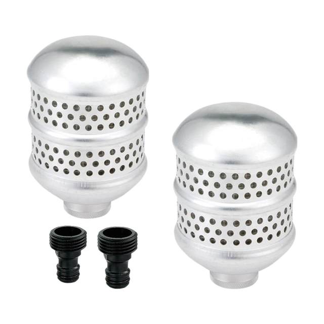 2 Pieces Bubbler Sprinkler Head Irrigation,Gentle Flow,Aluminum Soaker Sprinkler Head for Vegetable Garden Flowers Outdoor