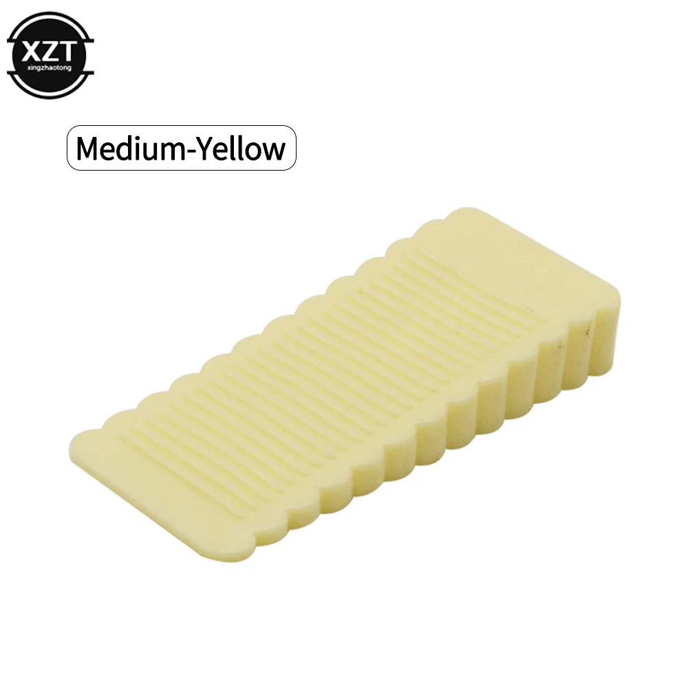 Rubber Door Stopper 1pc Silicone Anti-collision Safety Door Stopper 4-26mm Joints Household Improvement Accessories silicone door stopper door stopper bumpers door stopper silicone rubber bumpers