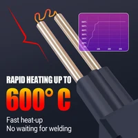Silverflo 960-V Plastic Welder Gun Rapid Heating Hot Stapler Portable Car Bumper Repair Tools with 2 LED Lamp ,200PCS Staples 2