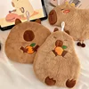 Cute Capybara Hand Towel Kapibala Kitchen Cleaning Towels Hanging Hand Towels Absorbent Wipe Dishcloths Soft Cleaning Cloth Rag 2