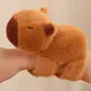 Cute Capybara Clap Circle Soft Animal Wristband Capybara Plush Bracelet Cartoon Slap Bracelets Car Decoration Stuffed Animal 1